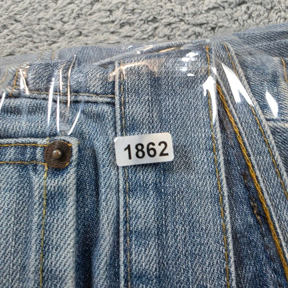 Levis 569 Loose Straight Jeans Mens 44x30 Blue Medium Wash Baggy Denim Pants